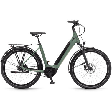 Bicicleta de paseo eléctrica WINORA SINUS R8 ECO WAVE Verde 2023 0